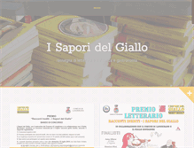 Tablet Screenshot of isaporidelgiallo.it